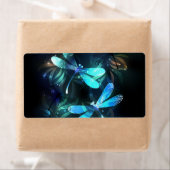 Étiquette Lac des libellules lumineuses (En situation)