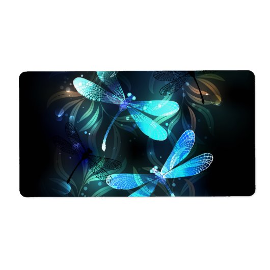 Étiquette Lac des libellules lumineuses (Devant)