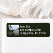 Étiquette Lac Eagle au parc national Acadia (En situation)