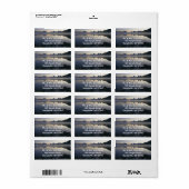 Étiquette Lac McDonald à Sunrise II (Feuille entière)