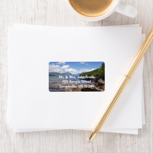 Étiquette Lac McDonald I (En situation)