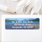 Étiquette Lac McDonald II (En situation)