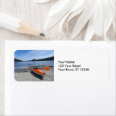 Étiquette Lac Tahoe (En situation)