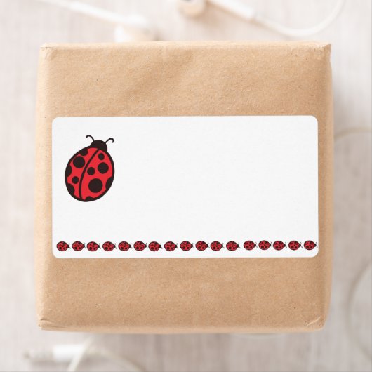 Étiquette Ladybug (En situation)