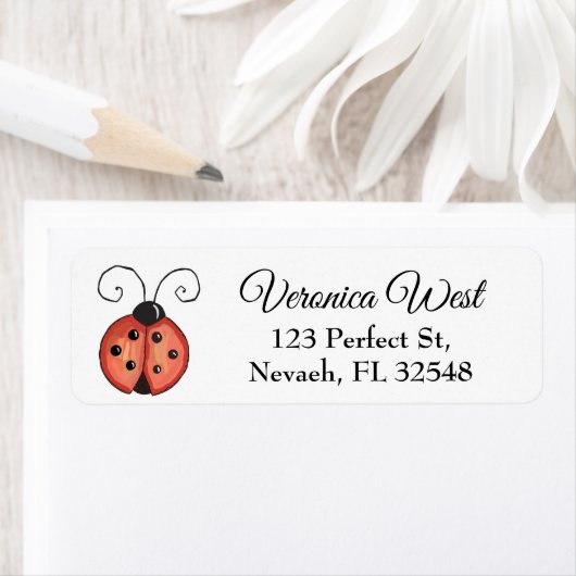 Étiquette Ladybug (En situation)