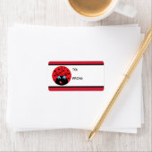 Étiquette Ladybug (En situation)