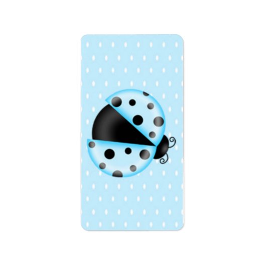 Étiquette Ladybug Birthday Hershey Miniature Candy Wrapper (Devant)