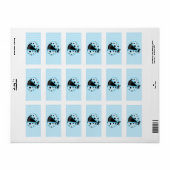 Étiquette Ladybug Birthday Hershey Miniature Candy Wrapper (Feuille entière)