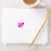 Étiquette Ladybug Love (En situation)