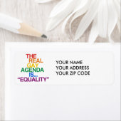 ÉTIQUETTE L'AGENDA DU GAY RÉEL (En situation)