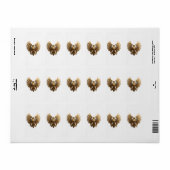 Étiquette L'Aigle royal (Feuille entière)