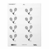 Étiquette Laisse Ball (Feuille entière)