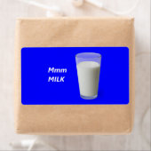 Étiquette LAIT Mmm (En situation)