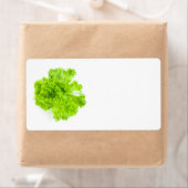 Étiquette Laitue verte (En situation)