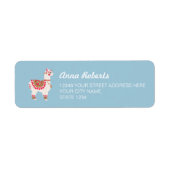 Étiquette L'Alpaca (Devant)