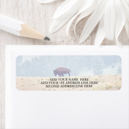 Étiquette Lamar (En situation)