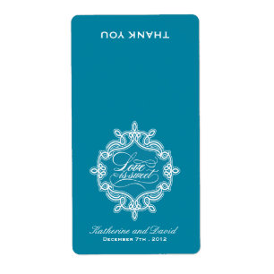 Étiquette L'amour est doux - Sac à bonbons Mariage Favoriser