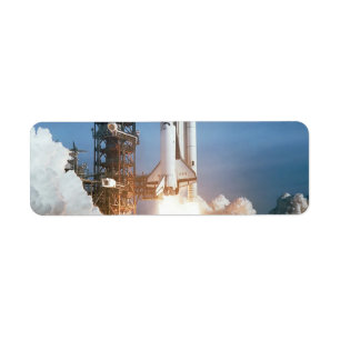 Étiquette Lancement de Colombie de navette spatiale