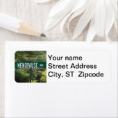 Étiquette Lane de ménopause (En situation)