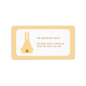 Étiquette Lapin Brown (Devant)