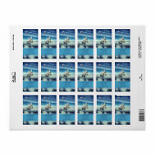 Étiquette Laputa - Château dans le ciel (Feuille entière)