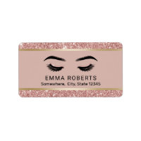 Lashes Artiste maquillage Rose moderne Gold Beauty