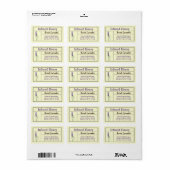 Étiquette Lavande Herbe de miel infusé Jar (Feuille entière)