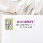 Étiquette Lavande personnalisée (En situation)