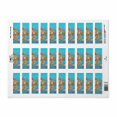 Étiquette ldp ATRANI - Côte d'Amalfi - (Feuille entière)