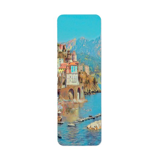 Étiquette ldp ATRANI - Côte d'Amalfi - (Devant)