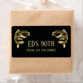 Étiquette Le 90ème Merci de Ed22 (En situation)