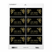 Étiquette Le 90ème Merci de Ed22 (Feuille entière)