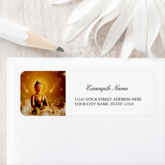 Étiquette Le bouddha (En situation)