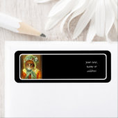 Étiquette Le chat de Mary Cassatt à Bonnet (En situation)