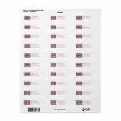 Étiquette Le Coneflower va bien bientôt (Feuille entière)