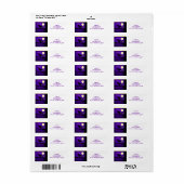 Étiquette Le Corbeau - (Feuille entière)