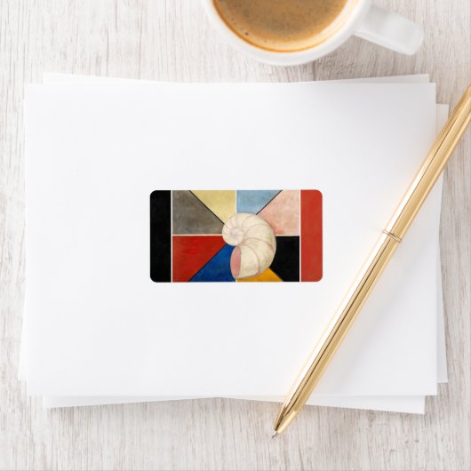 Étiquette Le Cygne, Groupe IX par Hilma af Klint (En situation)