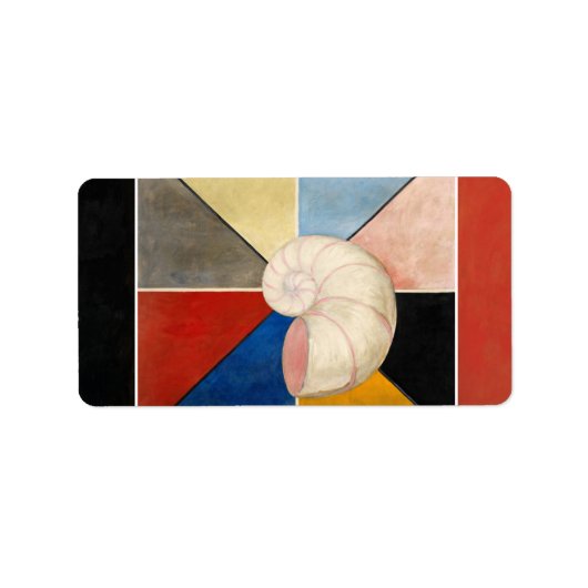 Étiquette Le Cygne, Groupe IX par Hilma af Klint (Devant)
