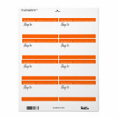 Étiquette Le Debra Professional Classic Moderne (Feuille entière)