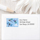 Étiquette Le dragon vole dans le ciel (En situation)