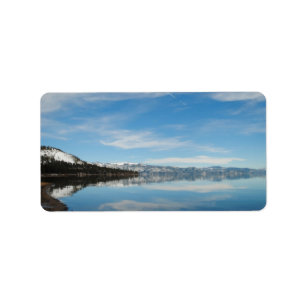 Étiquette Le lac Tahoe