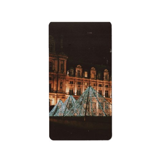 Étiquette Le Louvre (Devant)