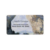 Étiquette Le Manneporte de Claude Monet (Devant)