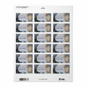 Étiquette Le Manneporte de Claude Monet (Feuille entière)