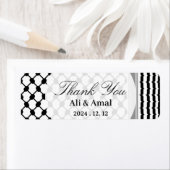 Étiquette Le Palestinien Hatta Keffiyeh Mariage du Merci (En situation)