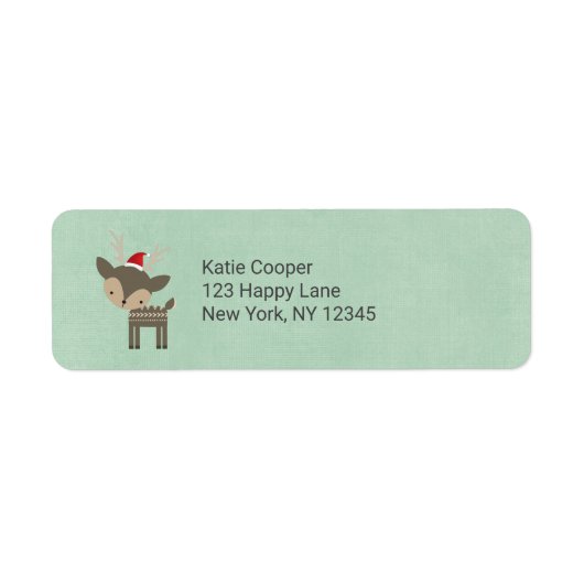 Étiquette Le Père Noël (Devant)