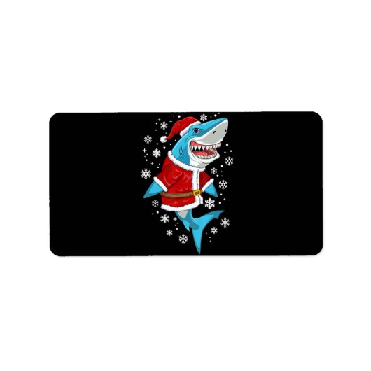 Étiquette Le poison de Shark Christma (Devant)