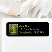 Étiquette Le sentier du lac Kittamaquandi à Columbia Marylan (En situation)