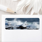 Étiquette Le surf de l'océan Pacifique (En situation)