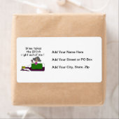 Étiquette Le Vin M'A Mélangé (En situation)